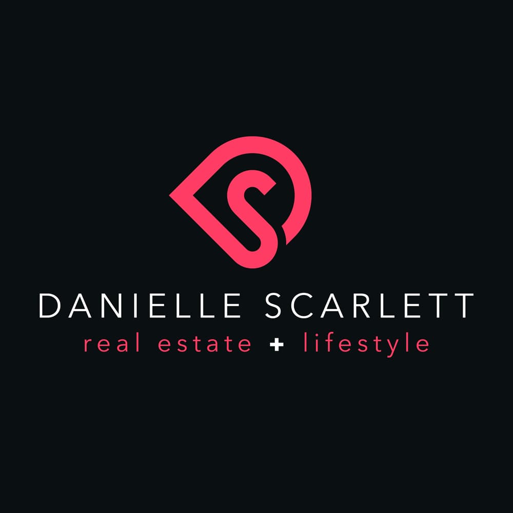 Danielle Scarlett Real Estate Logo Design