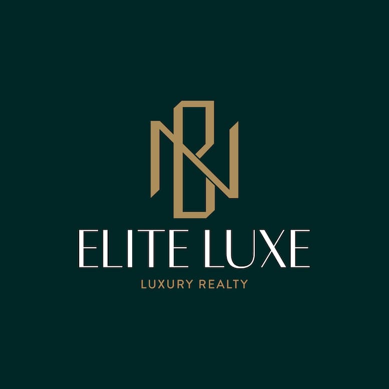 NB Elite Luxe Real Estate Logo Design