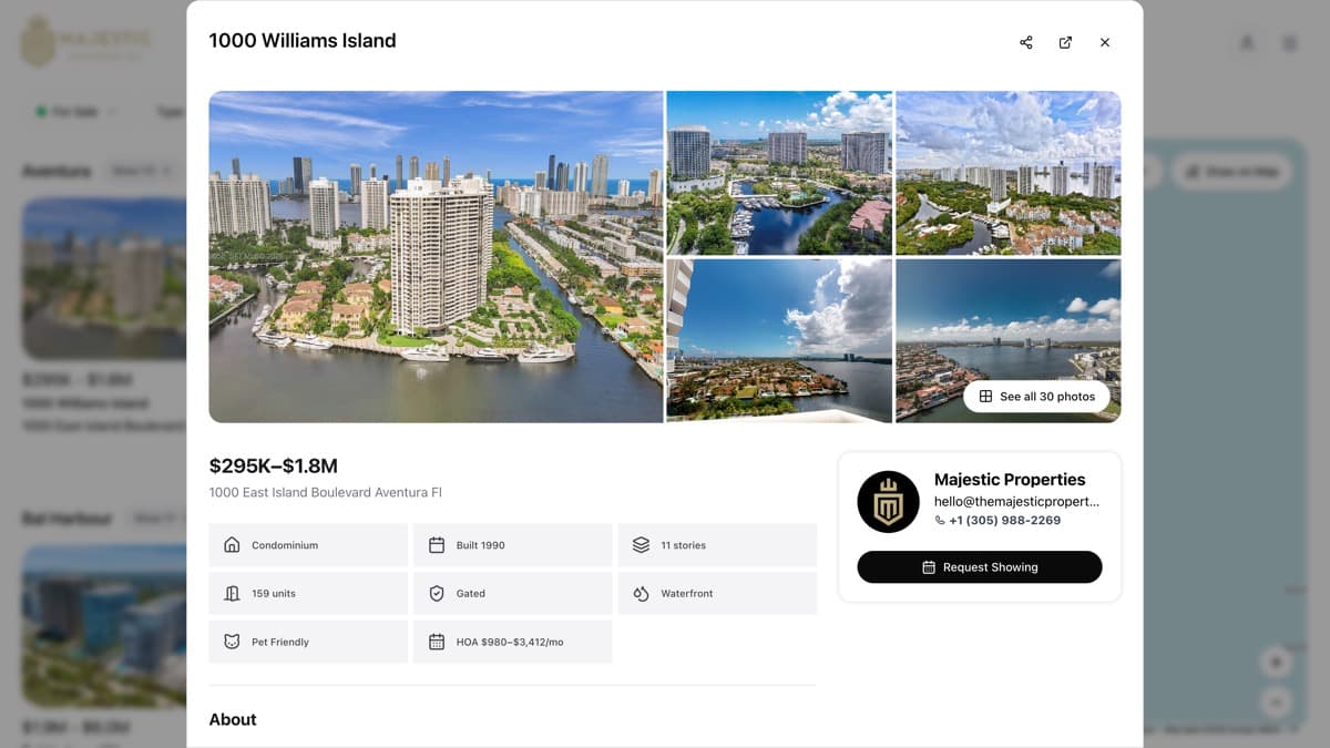 Condo Directory — Browse Buildings, Filter by Amenities & Customize Your Display