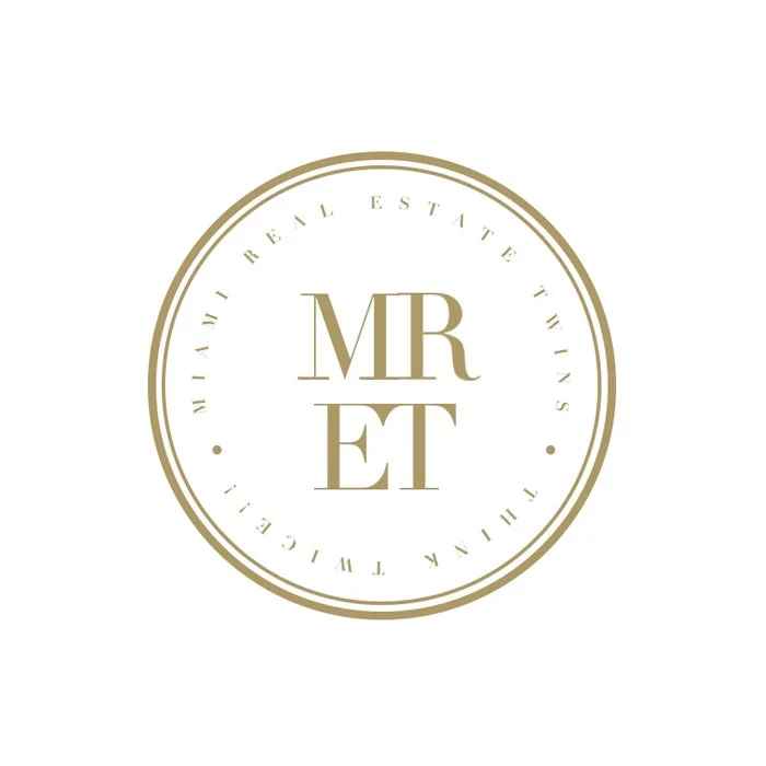 Miami Real Estate Twins Logo Design