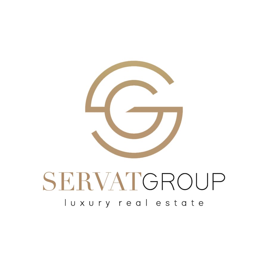 Servat Group Real Estate Logo Design